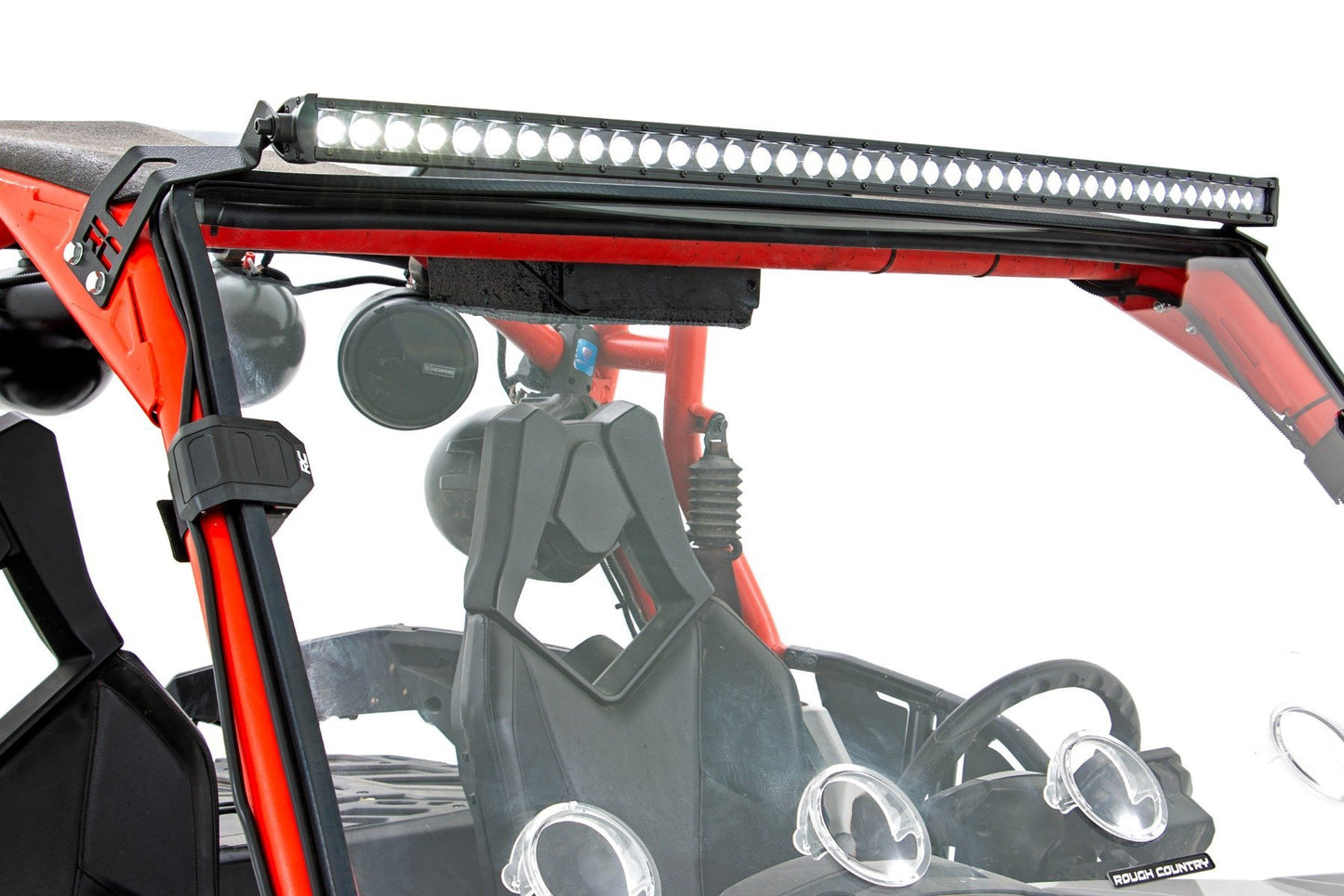 40 Inch Black Series LED Light Bar | Curved | Single Row 72740BL