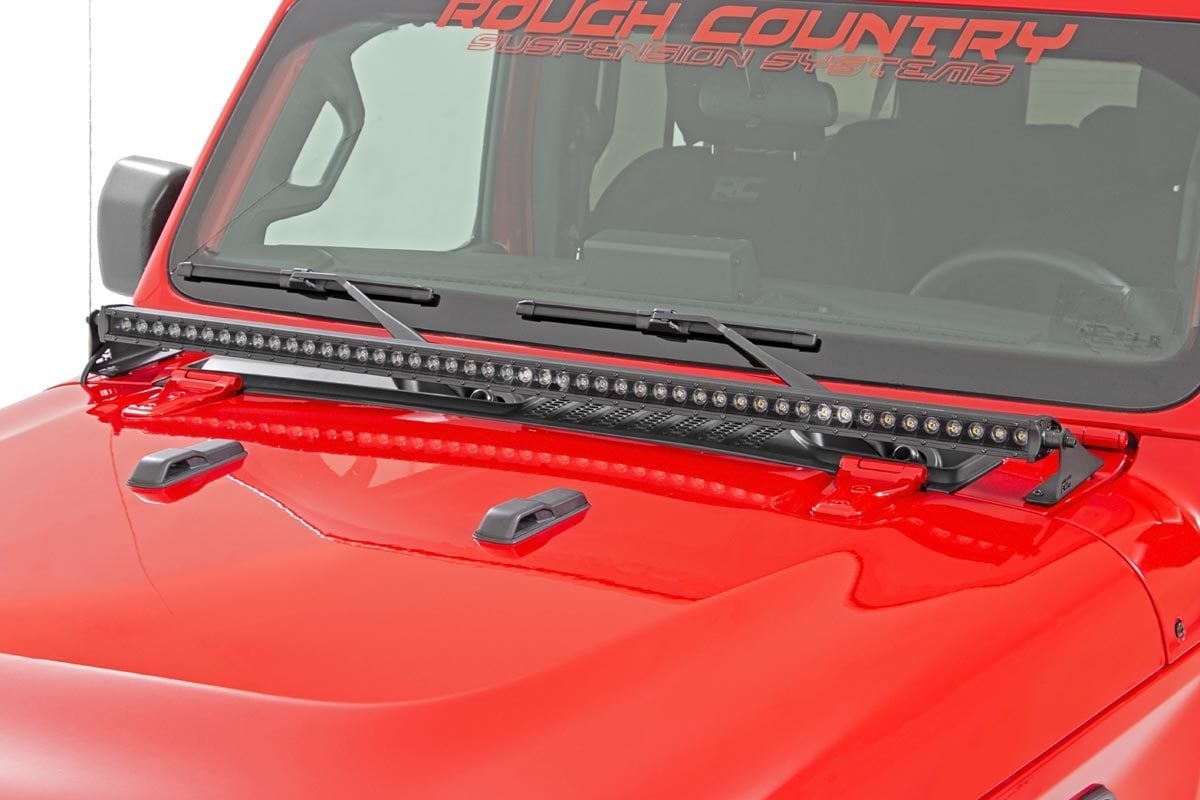 50 Inch Black Series LED Light Bar | Single Row 70750BL