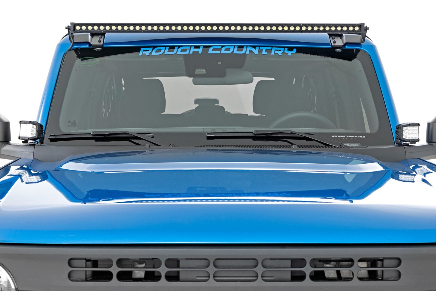 50 Inch Black Series LED Light Bar | Single Row | Cool White DRL 70750BLDRL