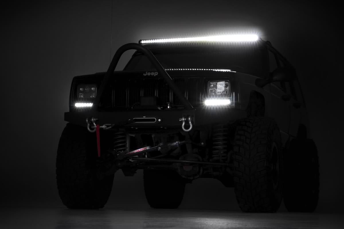 50 Inch Black Series LED Light Bar | Curved | Single Row 72750BL
