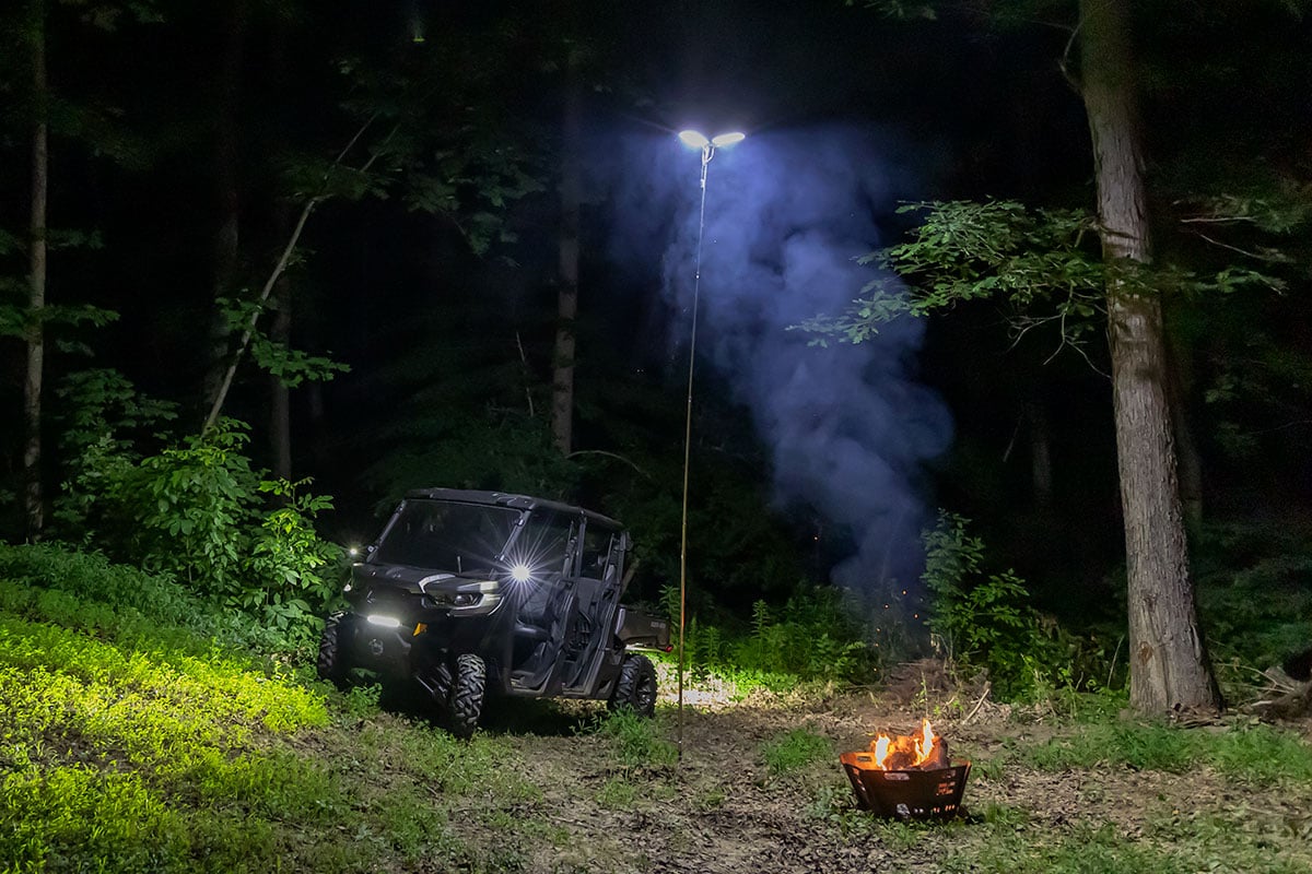 Telescoping Campsite LED Light Kit (12v | 6200 Lumens) 99025