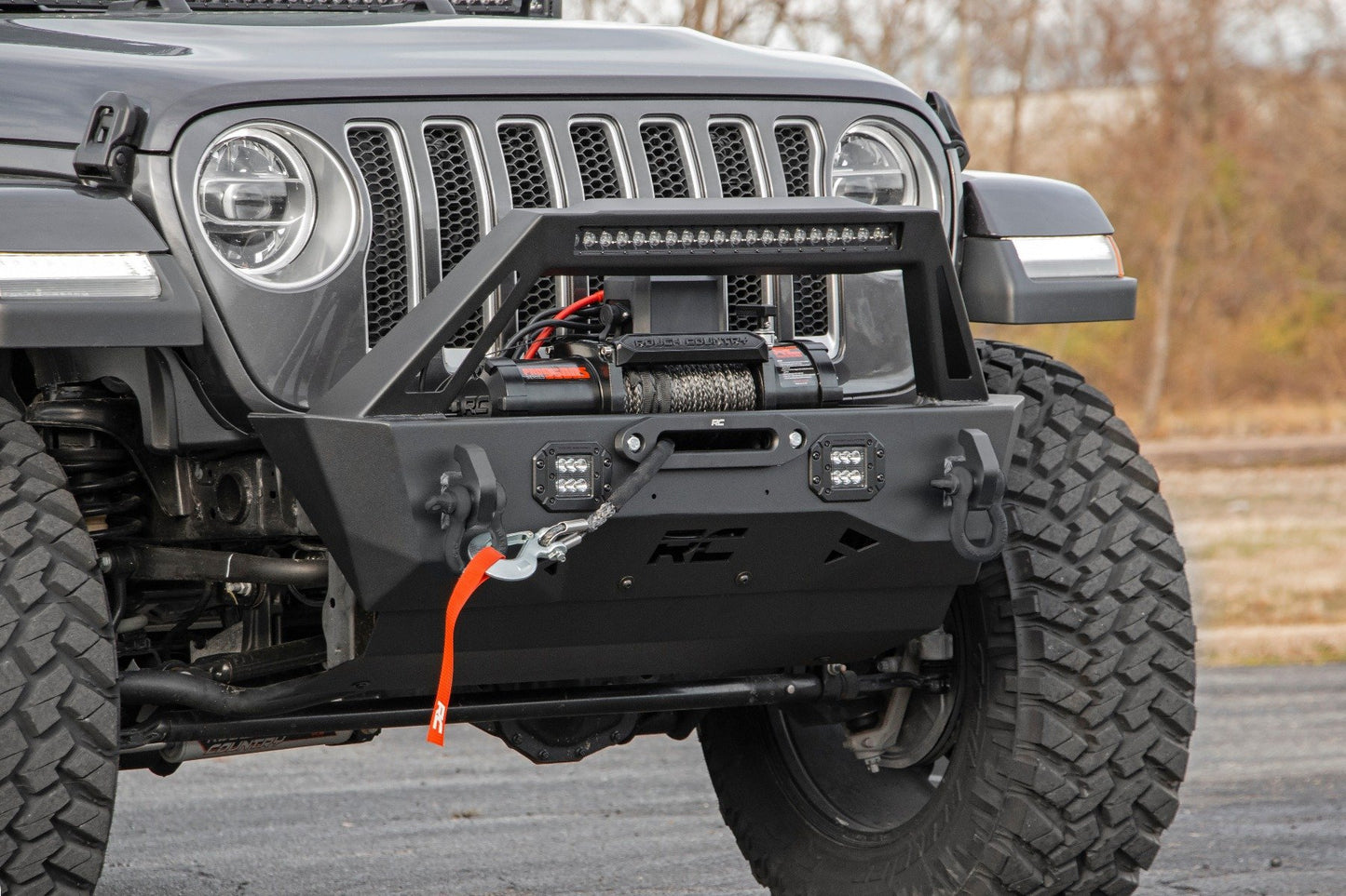 Front Bumper | Stubby | Trail | Jeep Gladiator JT/Wrangler JK & JL/Wrangler Unlimited