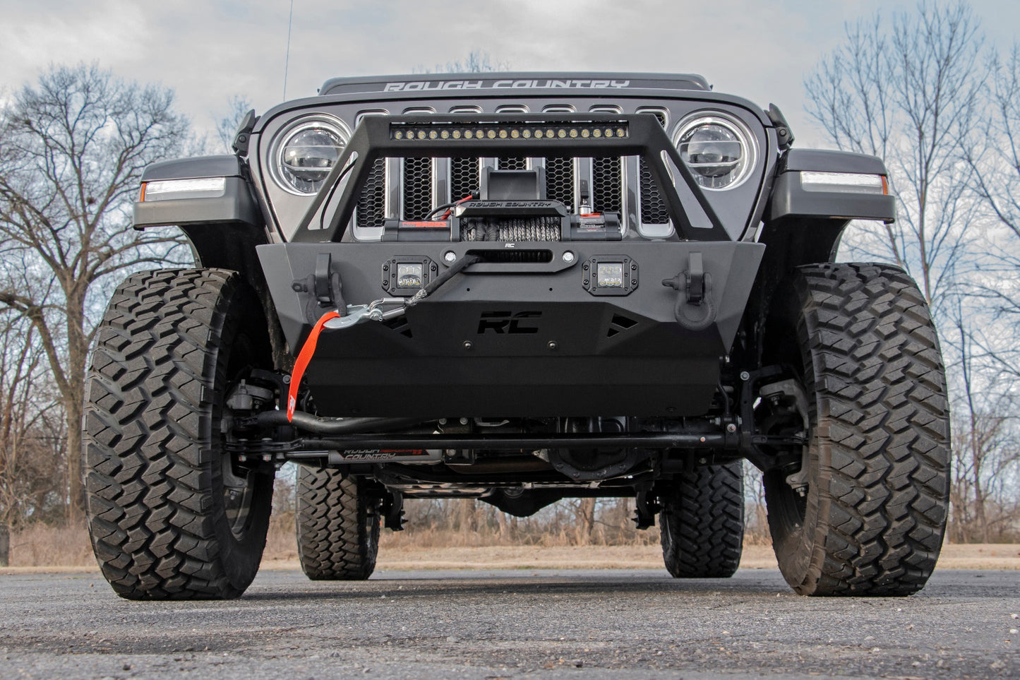 Front Bumper | Stubby | Trail | Jeep Gladiator JT/Wrangler JK & JL/Wrangler Unlimited