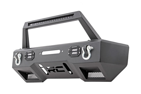 FR Bumper | Stubby | Hoop | BLK LED | Jeep Gladiator JT/Wrangler JK & JL/Wrangler Unlimited 4WD