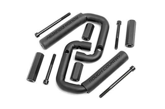 Grab Handles | Steel | Front | Black | Jeep Wrangler JK/Wrangler Unlimited (07-18) 6501