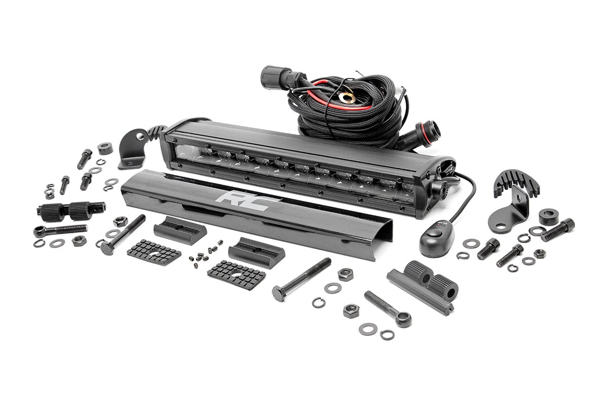 12 Inch Black Series LED Light Bar | Single Row 70712BL
