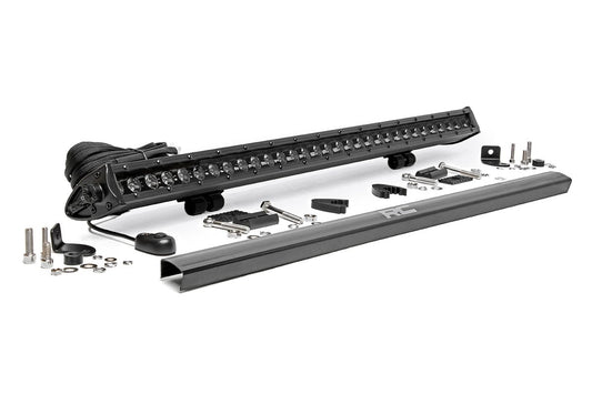 30 Inch Black Series LED Light Bar | Single Row 70730BL