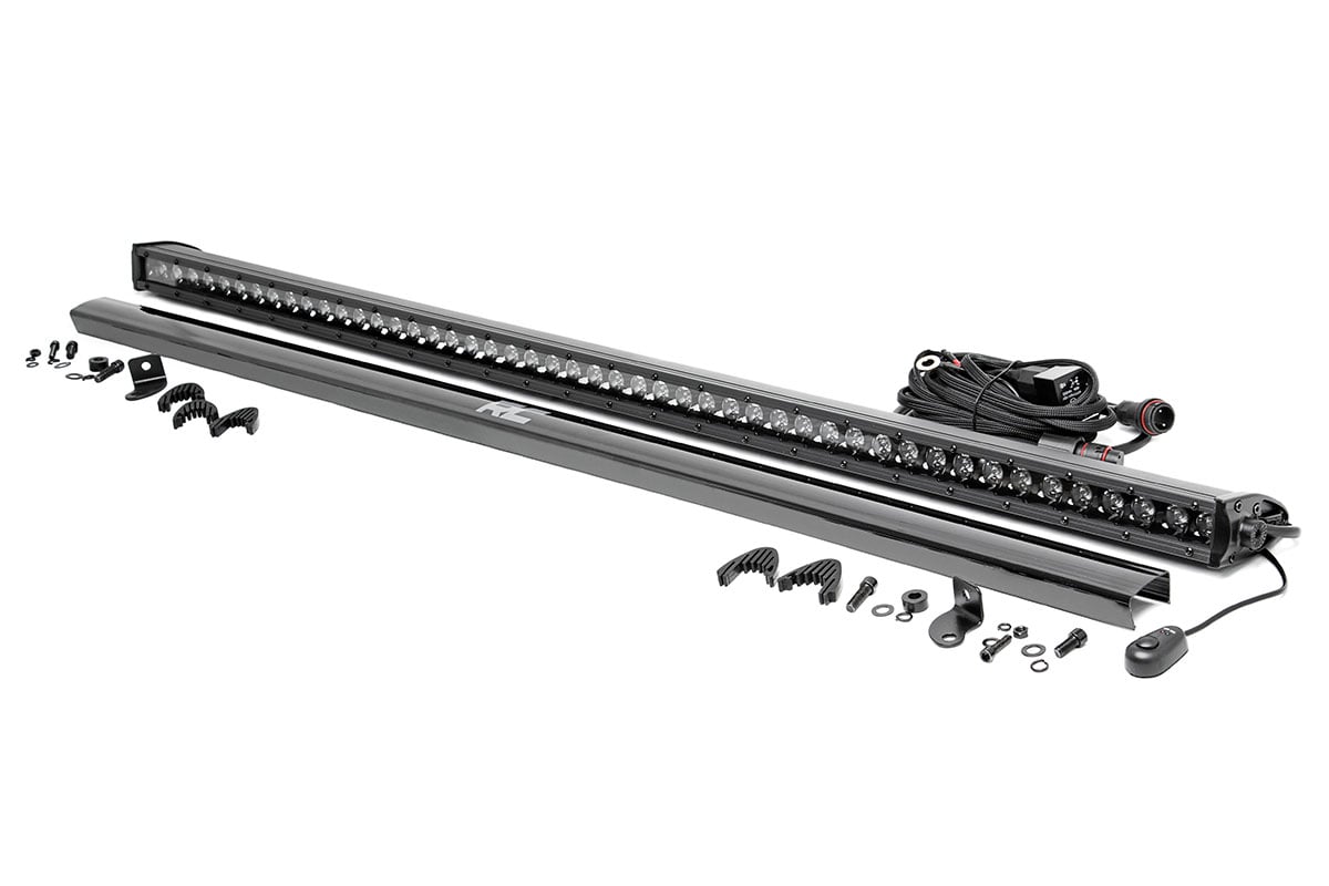 50 Inch Black Series LED Light Bar | Single Row 70750BL
