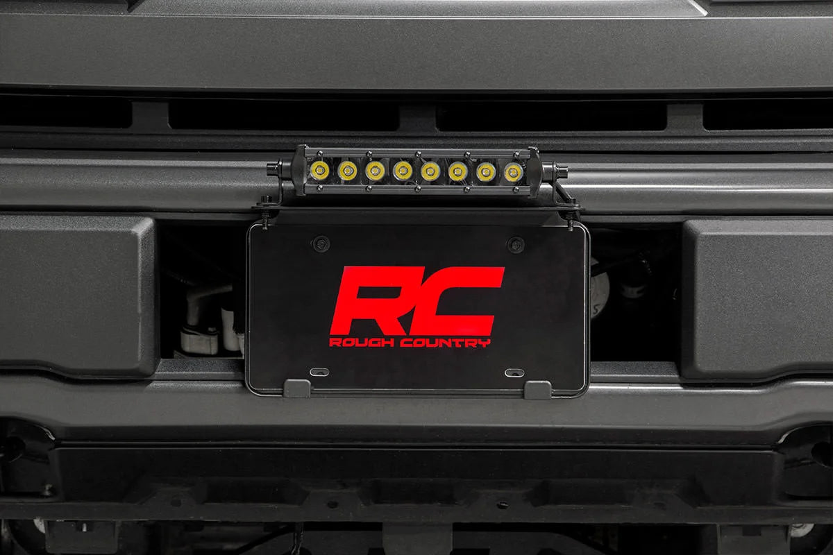 8 Inch Black Series LED Light Bar | Single Row | Amber DRL 70718BLDRLA