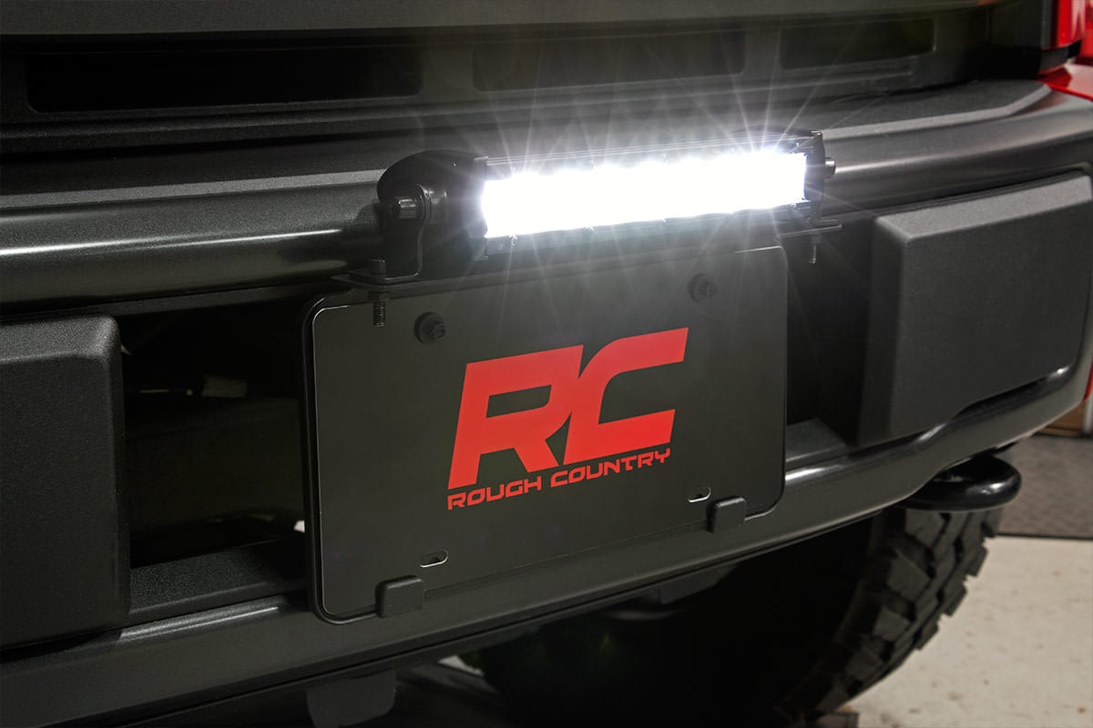 LED Light Kit | License Plate Mount | 8" Single Row Black Series 70183