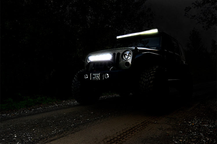 20 Inch Chrome Series LED Light Bar | Dual Row | Cool White DRL 70920D
