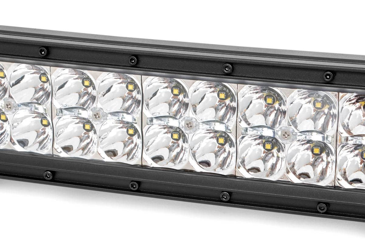 30 Inch Chrome Series LED Light Bar | Curved | Dual Row | Cool White DRL 72930D