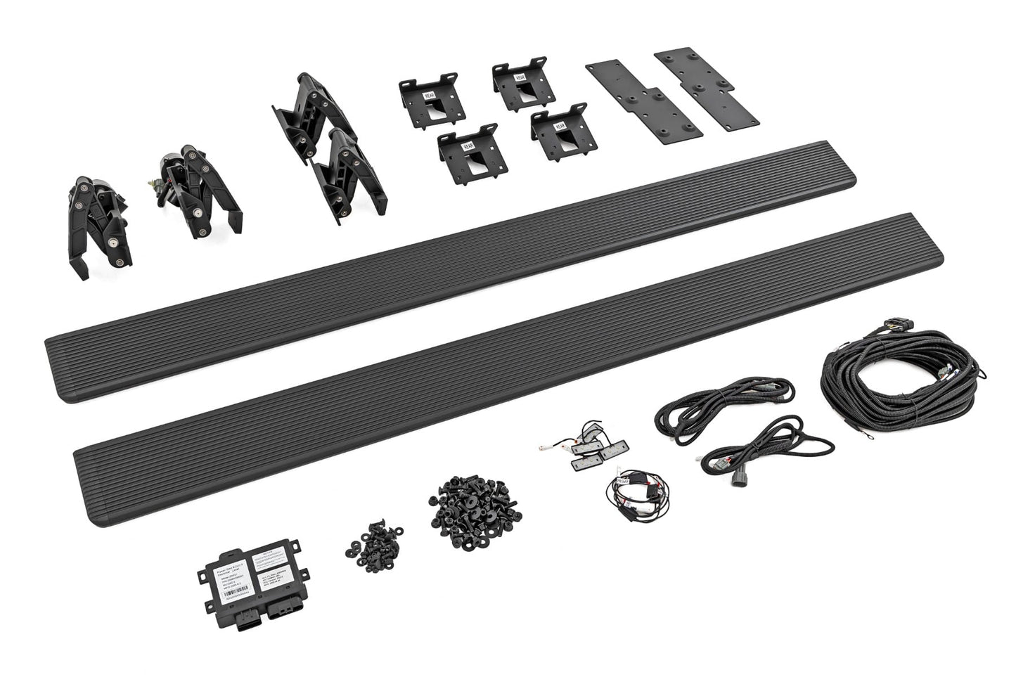 Power Running Boards | 4 Door | Jeep Wrangler Unlimited 2WD/4WD (2007-2018) | ESR610330