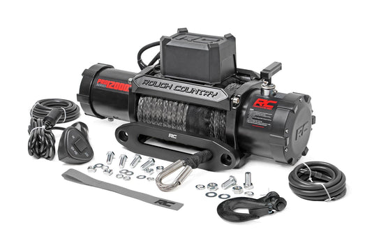 12000-Lb Pro Series Winch | Synthetic Rope | PRO12000S