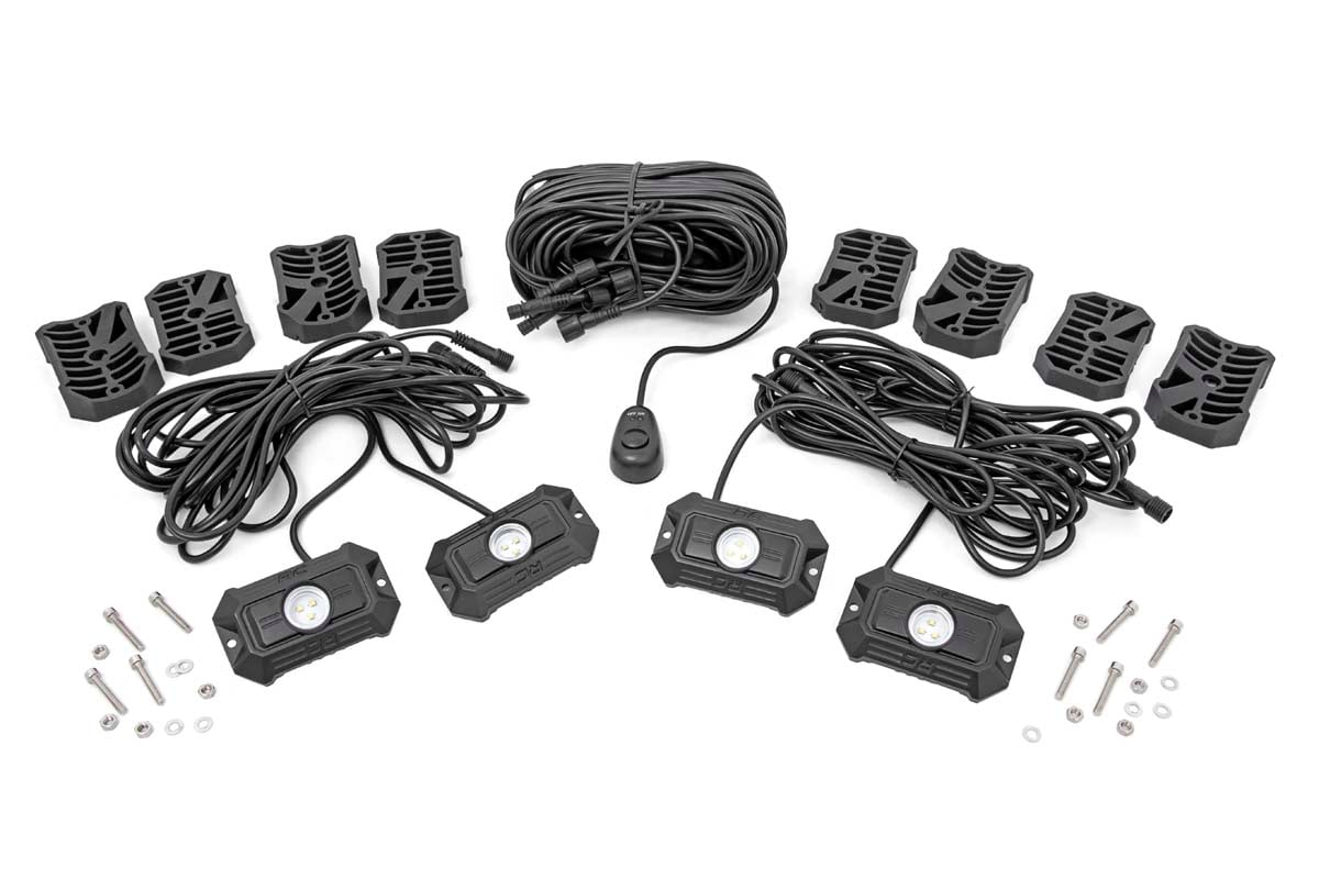 LED Rock Light  Kit | 4 Piece Set 70980