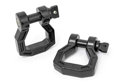 D-Ring | Forged | Pair | Black | RS118