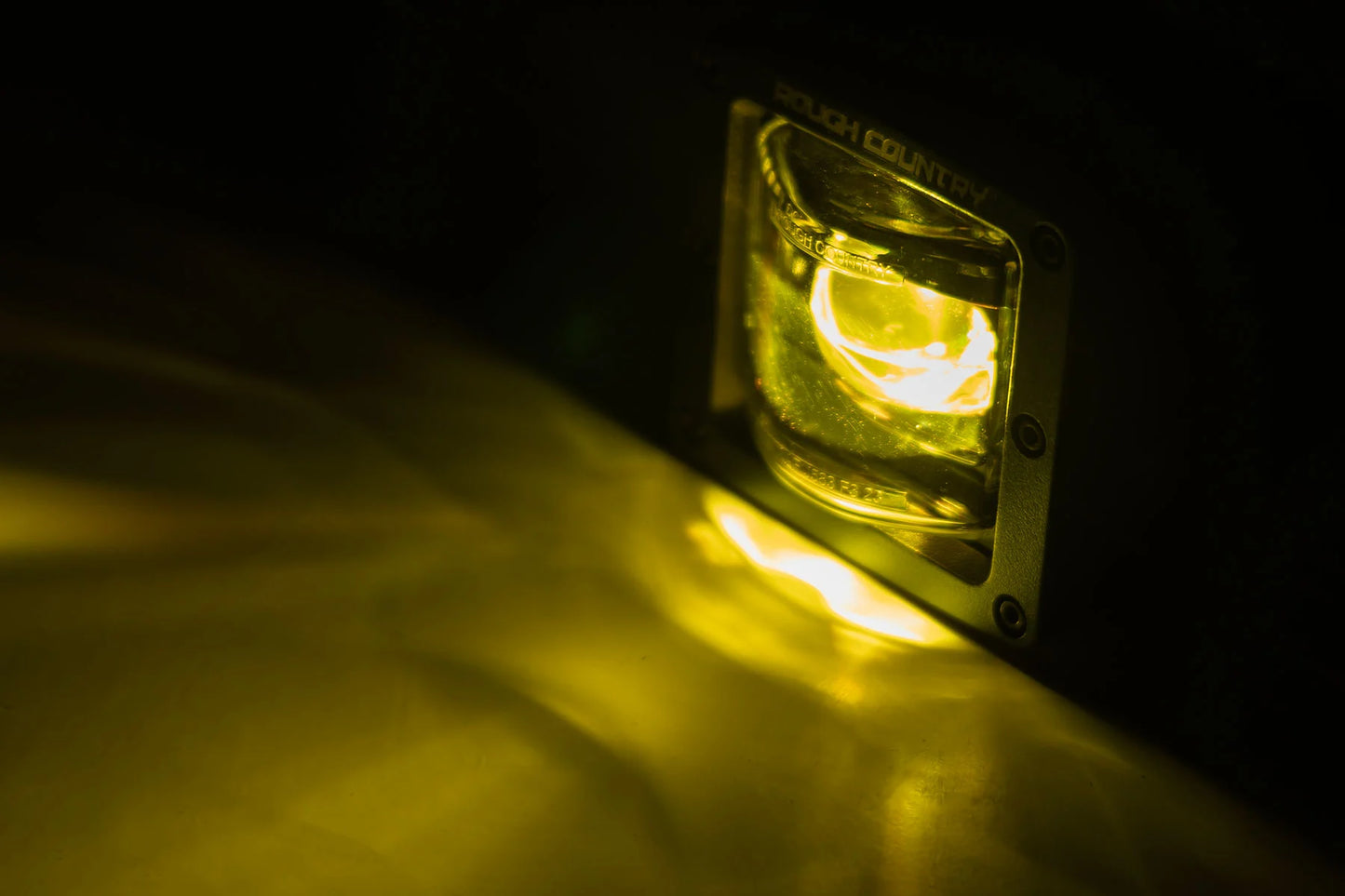 2 Inch Black Series LED Light Pods | SAE Fog | Yellow 70907A