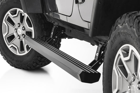 Power Running Boards | 4 Door | Jeep Wrangler Unlimited 2WD/4WD (2007-2018) | ESR610330