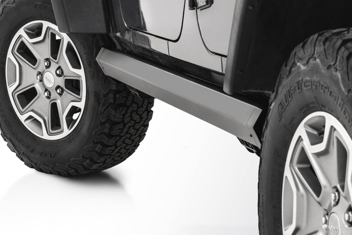 Power Running Boards | 4 Door | Jeep Wrangler Unlimited 2WD/4WD (2007-2018) | ESR610330