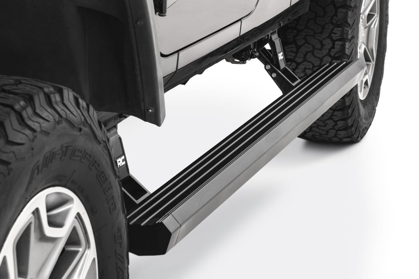 Power Running Boards | 4 Door | Jeep Wrangler Unlimited 2WD/4WD (2007-2018) | ESR610330