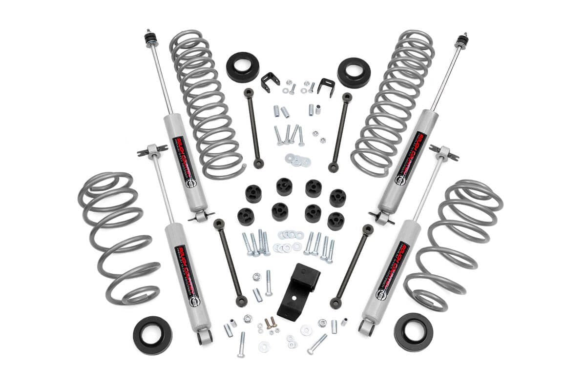 3.25 Inch Lift Kit | 4 Cyl | Jeep Wrangler TJ (03-06)/Wrangler Unlimited (04-06)