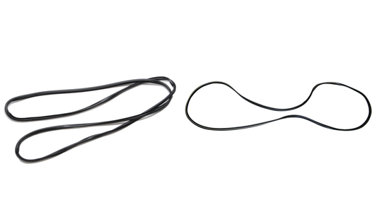 Windshield Seal Kit Inner & Outer Fits 1997-2006 Jeep Wrangler TJ LJ | PORC Off Road Products | Replaces 55176430AD, 55176567AC, 12301.09, 12301.08