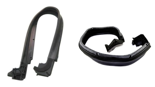 Windshield Frame Seal Kit Fits 1997-2006 Jeep Wrangler TJ | Upper Frame & Cowl Seals | PORC Off Road Products | Replaces 55395101AB, 55395032A, D4020