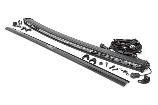 40 Inch Black Series LED Light Bar | Curved | Single Row 72740BL
