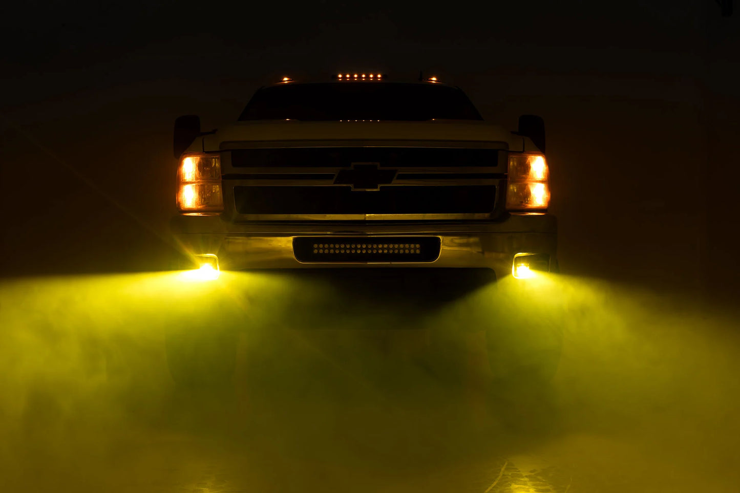 2 Inch Black Series LED Light Pods | SAE Fog | Yellow 70907A